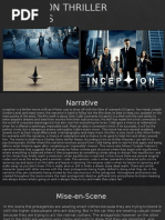 Inception Thriller Analysis