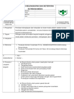 8.4.4.2 Sop Penilaian Kelengkapan Dan Ketepatan Isi Rekam Medis Fix