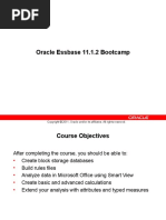 Oracle Essbase 11.1.2 Bootcamp