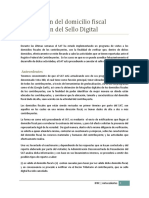 Verificación Del Domicilio Fiscal PDF