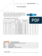 Cup Type Tester