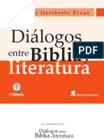 Luis Heriberto Rivas Dialogos Entre Biblia y Literatura