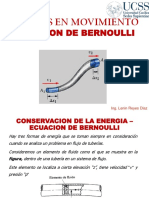 8.3 Fluidos en Movimiento - Ecuacion de Bernoulli PDF