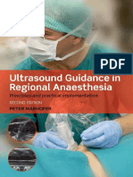 Ultrasound Guidance in Regional Anaesthesia