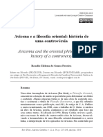 (Artigo) Avicena e A Filosofia Oriental - História de Uma Controvérsia PDF