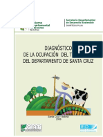 Diagnóstico de La Ocupación Del Territorio de Santa Cruz