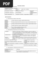 Historia Clinica Issste 17 Marzo 17