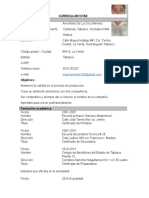 Curriculum Vitae Ana