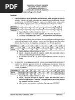 Ejercicios Sobre Regresión Lineal