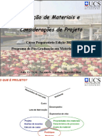 Seleção de Materiais 2016