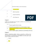 Evidencia 1 (De Conocimiento) RAP2 - EV01 - Prueba de Conocimiento "Preguntas Sobre Planificación Del SG-SST"