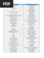 Company Data