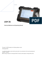 Usm 36 Operation Manuals