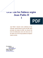 Juan Pablo II - Orar Con Los Salmos 