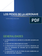 Los Pesos de La Aeronave