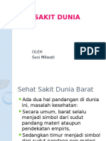 Sos Pandangan Sehat Sakit Menurut Dunia Barat