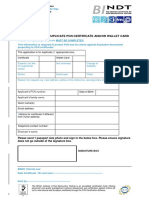 PSL-18 - Dup Cert-Wallet Card Application