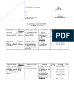 Planificare Calendaristica