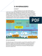 Efecto Invernadero y Lluvia Acida