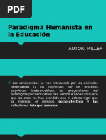 Paradigma Humanista en La Educación