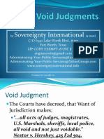 Void Judgments 