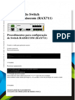 Configuração Switch Raisecom - Rax711 PDF