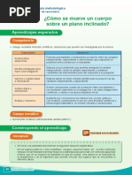 Ficha Actividad 01 - ¿Cómo Se Mueve Un Cuerpo Sobre Un Plano Inclinado - Split - 66