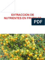 Extraccion en Frutales