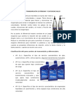 Los Aceites para Transmisión Estándar y Diferenciales 1