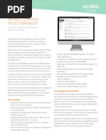 DS ClearPass PolicyManager