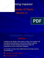 21 Weldability of Steels