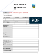 MSC Application Form 2017