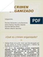 Teorías Explicativas Del Crimen Organizado