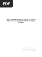 Dimensionamiento,+predicción+de+potencia Buque Mercante PDF