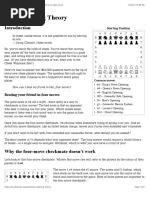 Chess Opening Theory 
