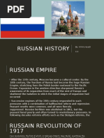 Russian History: By: Amira Ayadi 4.4