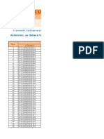 Catalogo de Bienes CUBSO OSCE