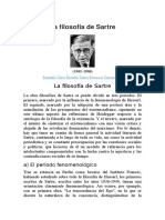 La Filosofía de Sartre