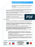 PromatUK - TDS152 - Cafco - FENDOLITE® - MII - Primer - Compatibility Guidance