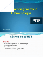 Introduction Générale À Limmunologie