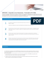 GT - SiRADIG - Impuesto A Las Ganancias - Formulario 572 Web