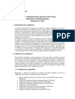 Syllabus Bioinformatica