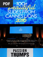 Beautiful 2016: Slides From Cannes Lions