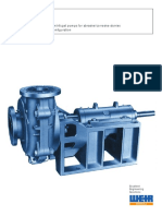 Warman SRH Pump Info