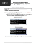 Tercera Practica de Programacion