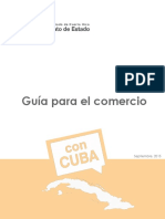 Guía para Comercio Con Cuba