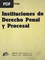 931 Bettiol - Instituciones de Derecho Penal y Procesal