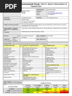 Location Risk Assessment Form-Part A: Basic Information &: Hazard List