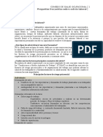 Preguntas Frecuentes Estres Laboral