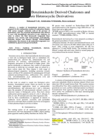 Synthesis of Benzimidazole Derived Chalcones and Their Heterocyclic Derivatives